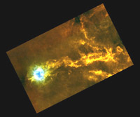 Нови сателитни снимки показват фотогенична но загадъчна картина на заплетени