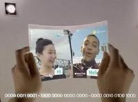 Южнокорейската компания Samsung публикува видео, което демонстрира визията на компанията