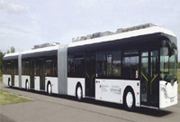 В Дрезден представиха най дългия автобус Неговата дължина е 30 метра
