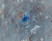 Камерата HiRISE на апарата MRO откри на Марс следи от