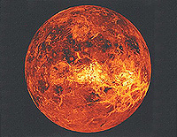 В атмосферата на Венера са открити странни структури, които може