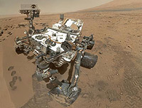 Според лабораторията обслужваща марсохода Curiosity, в почвата на Марс се