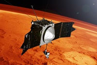 Първите открития на новия изкуствен спътник на Марс започват да