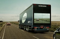 Корпорацията Samsung създаде прототип на прозрачен камион Големите товарни автомобили