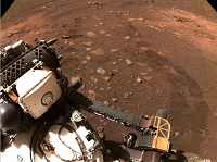 Американският марсоход Perseverance измина първите си метри на Марс където