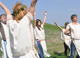 Древни жреци и млади девойки с култов ритуал почетоха Слънцето край Мичкюрската могила